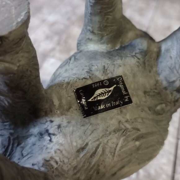 Castagna Original Elaphant Standing Figurine Trunk Up Made In Italy 1988 Vtg - Picture 4 of 9